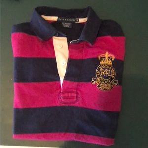Women’s Violet and Blue Ralph Lauren Shirt